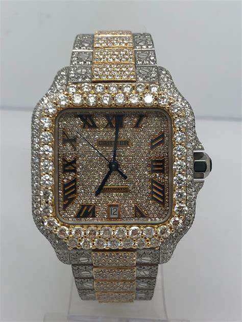 bust down replica watches|expensive iced out watches.